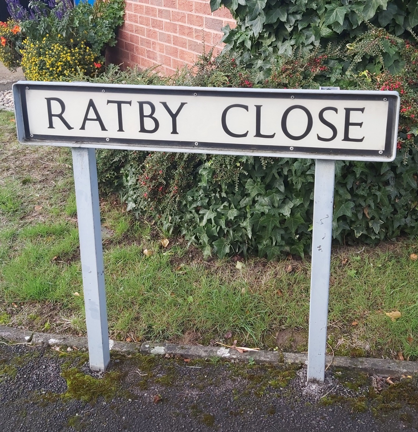 Ratby Close sign